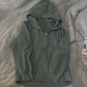 Blue/green lululemon scuba hoodie